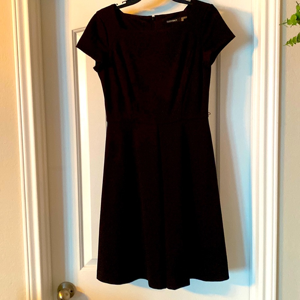 Black Thick Work Dress